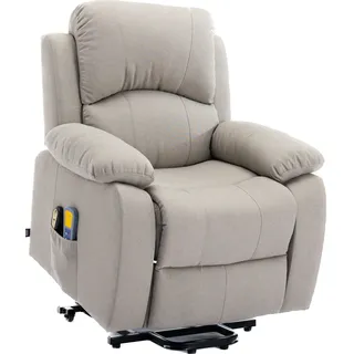 ASTAN HOGAR Ramón AH-AR30920AR Relaxsessel mit Selbsthilfefunktion (Heilung von Personen), elektrische Liege, Massage und Therapie, Modell Ramón AH-AR30920AR, Sand