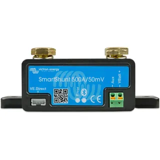 Victron Energy SmartShunt 500A/50mV Batteriewächter 12 cm x 4,6 cm x 5,4 cm