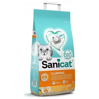 Sanicat Clumping Vainille-Mandarine 8 l