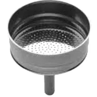 Bialetti 0800112 Blisterverpackung Trichter, Aluminium, Edelstahl, 12 x 8 x 19 cm