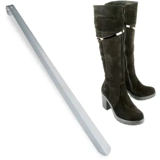 Relaxdays Schuhlöffel 70 cm Silber