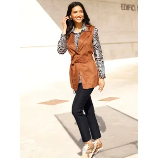 Classic Basics Kurzweste, braun