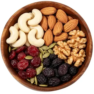 Tissting Dekoschale Salatschüssel aus Akazienholz Holzschale Rund 16cm | Obstschale Holz Längliches Deko Brett Serviertablett Tischdekoration Holzablage Schlüssel Schale für Obst Salate Dip