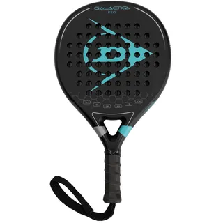 Dunlop Galactica Pro Mini-Schläger (18 cm) – Sammler-Accessoire, Petrol Green, Silver Foil, Black