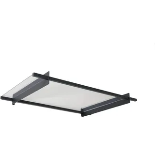 CANOPIA Vordach Nancy 150 x 94 cm grau