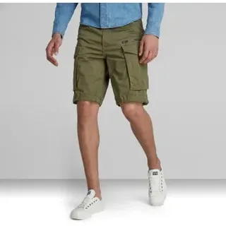 G-Star für Herren. D08566-5126-724 Shorts Rovic Zip Relaxed grün (28), Lässig, Baumwolle