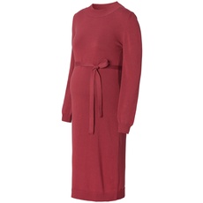 ESPRIT Maternity Damen Kjole strik langærmet Kleid, Dark Red - 611, 36 EU