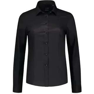 Tricorp 705016 Corporate Stretch Fitted Bluse, 68% Baumwolle/29% Polyester/3% Elastan, 110g/m2, Weiß, Größe 36