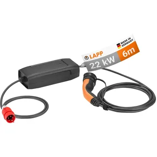 Lapp Ladekabel Typ 2 22 kW 6 m