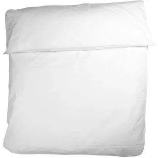 Zoeppritz Perkal-Bettdeckenbezug Easy, Farbe white Größe 155x220
