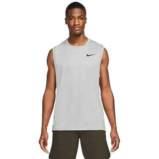 Nike Herren Pro Dri-FIT Tanktop, Particle Grey/Grey Fog/Htr/Black, XL