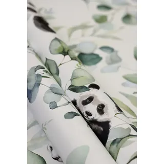 Rasch Textil Rasch Vliestapete 301144, Kids World, Pandas, 10,05 x 0,53 m