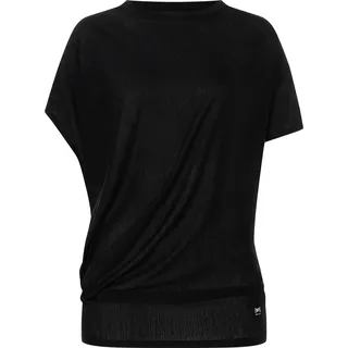 super.natural Damen Yoga Loose T-Shirt (Größe M, schwarz)