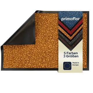 Primaflor Primaflor-Ideen in Textil Fußmatte »BRASIL, Made in Netherlands« rechteckig 6 mm Höhe Schmutzfangmatte, In- und Outdoor geeignet, waschbar, beige