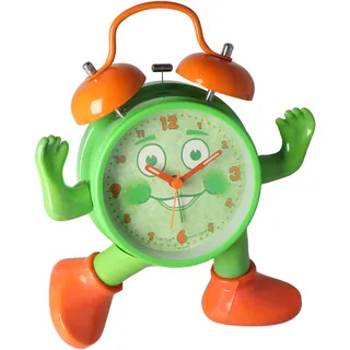 Technoline Ticki Tack Kinderwecker grün/orange