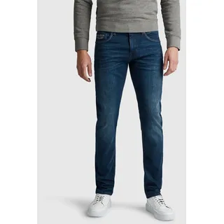 5-Pocket-Jeans PME LEGEND "NAVIGATOR PTR121", Herren, Gr. 36, Länge 32, blau (blau light used), Denim/Jeans, Obermaterial: 91% Baumwolle, 7% Elasthan, 2% sonstige Fasern, lang, Jeans 5-Pocket-Jeans