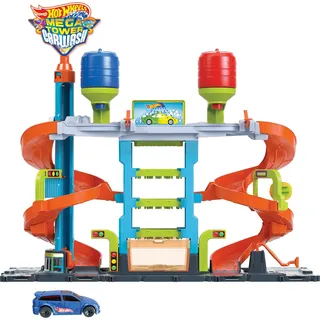 Hot Wheels Mega Turm-Autowaschanlage (HDP05)