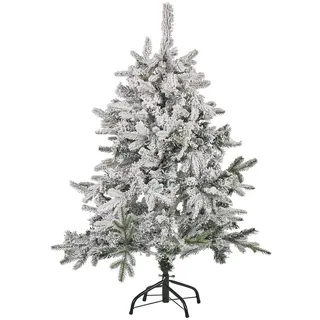 Beliani Weihnachtsbaum 120 cm Weiß Tomichi , Kunststoff , 120 cm , Dekoration, Weihnachtsdekoration, Christbäume & Zubehör