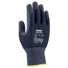 Bild von unilite 6605, Arbeitshandschuhe / unipur 6057311 Polyamid, Nitrilschaum Montagehandschuh Größe (Handschuhe): Schwarz