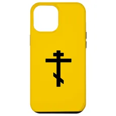 Hülle für iPhone 15 Plus Ostorthodoxes Kreuz Russisch-Orthodoxes Kreuz Christentum