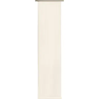 Schiebegardine WIRTH "Newbury" Gr. 2, beige (creme), B:57cm H:175cm, Jacquard, Baumwolle, Polyester, Gardinen, Schiebegardine, Ohne Befestigungszubehör, Breite: 57 cm