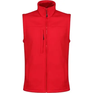 Regatta Mens Flux Softshell-Weste, wasserabweisend, winddicht RG1493 (L) (Rot) - Rot