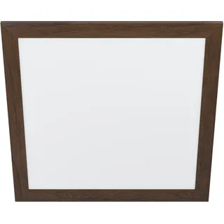EGLO PIGLIONASSO 1 LED quadratisch Holz, Kunststoff