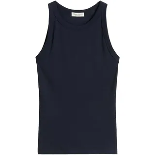 T-Shirt MARC O'POLO "T-Shirt T-Shirt sleeveless 1er Pack", Damen, Gr. XXL, blau (dunkelblau), Obermaterial: 100% Baumwolle CO., Shirts T-Shirt
