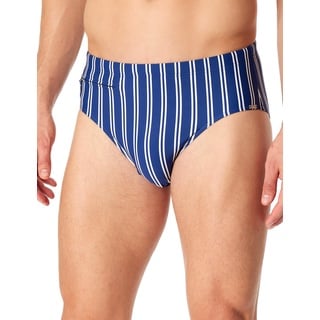 Schiesser Herren Slip Komfort mit Reißverschlusstasche-schnelltrocknend Badehose, Off-White_181078, XXL