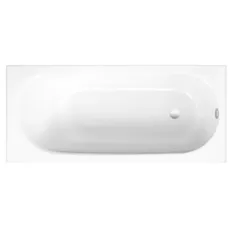 Bild Comodo Badewanne, 180 x 80 cm, 1251-, Farbe: Weiß mit Antirutsch Sense