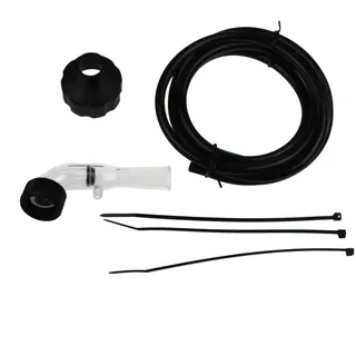 AGI Oase Filtral Belüftungsset, durchsichtig - Belüftungsdüse, Ersatzfilter Set UVC, Sauerstoffeintrag