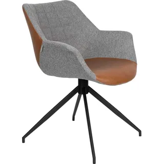 OXM Stühle Doulton  Vintage braun/grau 67 x 80 x 61 cm - Braun