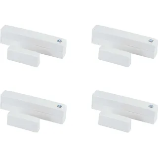 Homematic IP Smart Home 151363, Fenster- und Türkontakt, magnetisch, 4 Stück