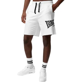 Lonsdale Polbathic Männer Short weiß L 100% Baumwolle Streetwear