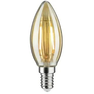 Paulmann LED Vintage Kerze E14 230V Gold1700K = Maße (cm): H: 9,7 Ø: 3.5