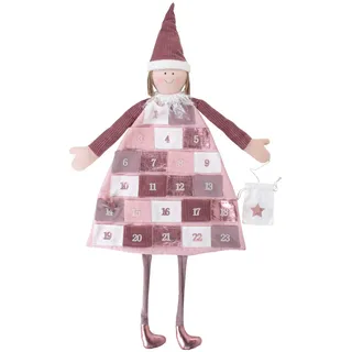 Rayher Adventskalender zum Befüllen rosé
