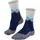 Wandersocken Damen 1 Paar Blau 39-40