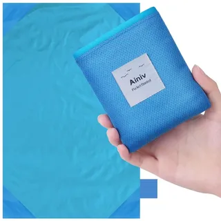 Ainiv Mini Picknickdecke, Ultraleicht tragbare Stranddecke