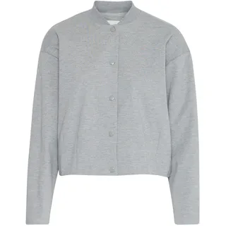 Ichi Wintermantel "Jacke IXKATE", grau melange