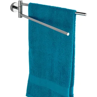 Wenko Bosio Handtuchhalter Edelstahl Silber