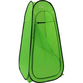 Cao C.A.O Cabine de Douche en 190t Polyester/Pu-Couleur Vert-Longueur Largeur 100 cm-Hauteur 200 cm Duschkabine, grün, 100 x 100 x 200 cm