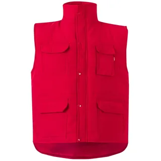 Velilla Unisex 108 Weste, rot, M