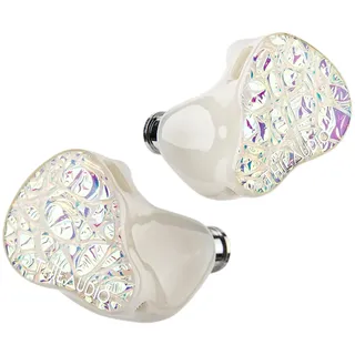 LINSOUL THIEAUDIO Hype 4 2DD+4BA In-Ear-Monitor, HiFi-IEM-Kopfhörer mit tonaler Ausgewogenheit, neuestem Sonion-Treiber, abnehmbarem 2-poligem versilbertem OCC-IEM-Kabel (Hype 4, Weiß)