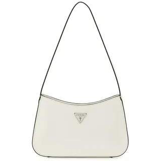 GUESS Arnela Top Zip Shoulder Bag white