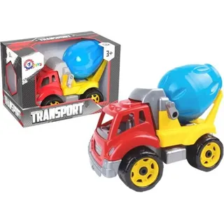 Baufahrzeug Grosser Betonmischer Mobiler Fassbau Kleine Bauarbeiter 5408