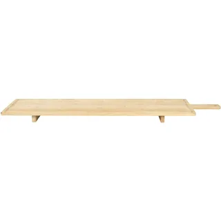 HOME DECO FACTORY Paravent Raumteiler 3-teilig Stoff Schwarz