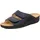 Damen Sandalen Pantoletten Clogs Weite F Soltau-40 1940, Größe:42 EU, Farbe:Blau