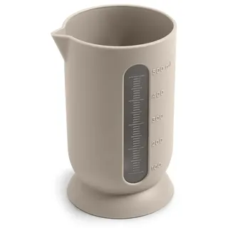 Blim Plus QB S Moka Grey 500 ml – Messgerät für Flüssigkeiten – auslaufsicherer Ausguss – Made in Italy