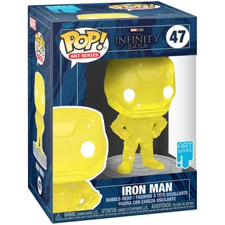 Funko Infinity Saga - Iron Man 47 Art Series - Funko Pop! - Sammelfigur 9 cm - Gelb