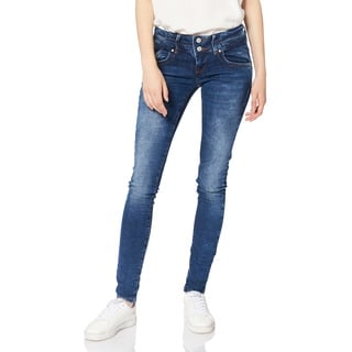 LTB Julita X - Hautenge Jeans in mittelblauer Used Look-W29 / L30